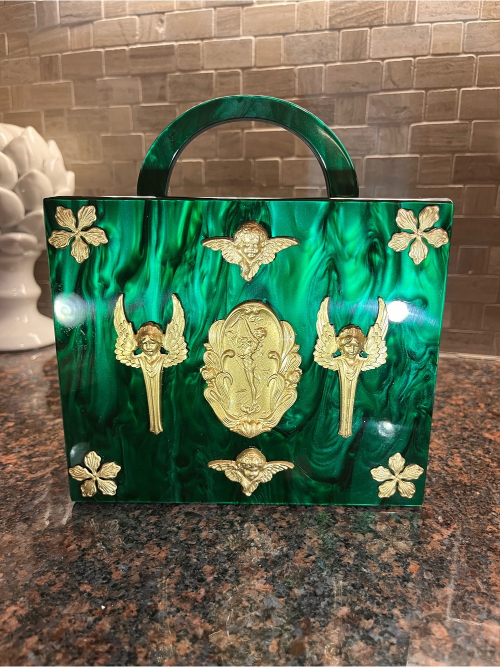 Epona Valley Emerald City Handbag - Made To Order